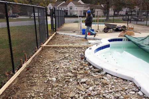 Swimming Pool Deck